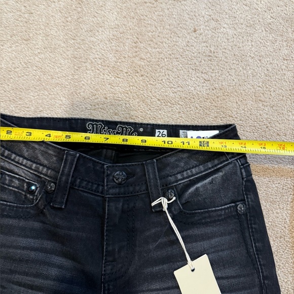 NWT Miss Me Mid Rise Skinny Jeans 26 - Picture 7 of 13
